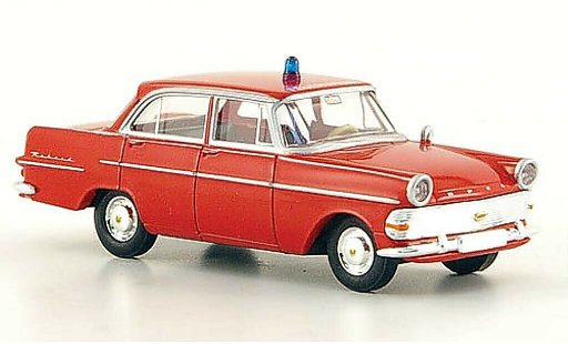 Opel Rekord P2 1/87 Brekina P 2 Feuerwehr modellautos
