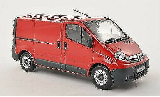 Opel Vivaro Base 1/43 Minichamps Transporter rot 2001 modellautos