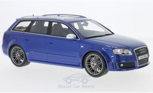 Modellautos Audi RS4 1/18 Ottomobile (B7) mettalic blau 2005 Audi RS4 1/18 Ottomobile (B7) mettalic blau 2005 modellautos