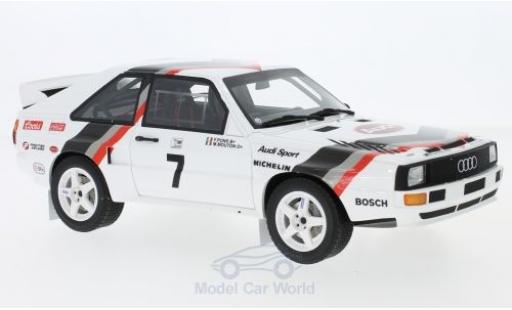 Modellautos Audi Sport Quattro 1/18 Ottomobile Sport quattro No.7 Pikes Peak 1984 M.Mouton Audi Sport Quattro 1/18 Ottomobile Sport quattro No.7 Pikes Peak 1984 M.Mouton modellautos