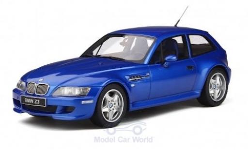 Modellautos Bmw Z3 1/18 Ottomobile M Coupe 3.2 mettalic blau 2000 Bmw Z3 1/18 Ottomobile M Coupe 3.2 mettalic blau 2000 modellautos