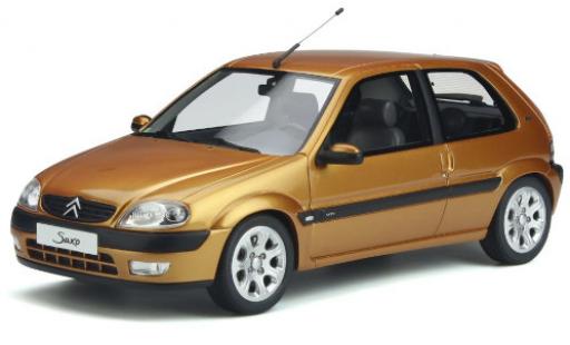Modellautos Citroen Saxo 1/18 Ottomobile VTS gold 2000 Citroen Saxo 1/18 Ottomobile VTS gold 2000 modellautos