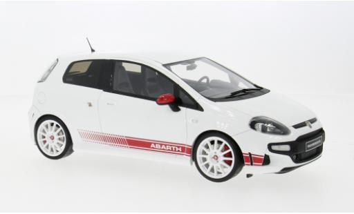 Fiat Grande Punto 1/18 Ottomobile Abarth esseesse weiss/rot 2010 1:18 modellautos