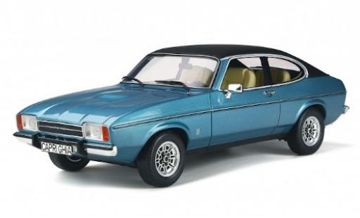 Modellautos Ford Capri 1/18 Ottomobile MkII 3.0 Ghia mettalic blau/schwarz 1975 Ford Capri 1/18 Ottomobile MkII 3.0 Ghia mettalic blau/schwarz 1975 modellautos