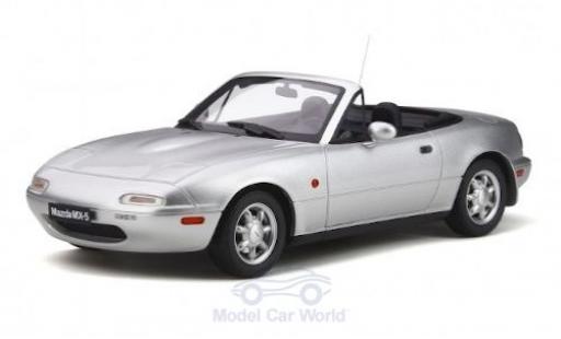 Mazda MX 1/18 Ottomobile -5 silber 1990 modellautos