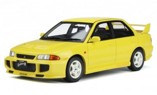Modellautos Mitsubishi Lancer 1/18 Ottomobile EVO III gelb RHD 1995 Mitsubishi Lancer 1/18 Ottomobile EVO III gelb RHD 1995 modellautos
