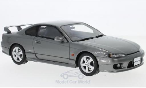 Modellautos Nissan Silvia 1/18 Ottomobile Spec-R AERO (S15) mettalic grau RHD 1999 Nissan Silvia 1/18 Ottomobile Spec-R AERO (S15) mettalic grau RHD 1999 modellautos