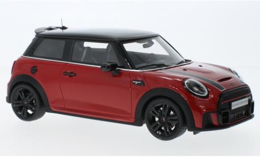 Modellautos Mini Cooper 1/18 Ottomobile S JCW rouge foncé/noire 2021 Mini Cooper 1/18 Ottomobile S JCW rouge foncé/noire 2021 modellautos