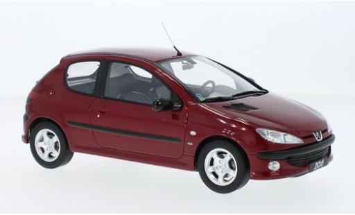 Modellautos Peugeot 206 1/18 Ottomobile S16 rouge 1999 Peugeot 206 1/18 Ottomobile S16 rouge 1999 modellautos