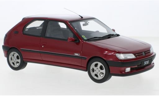Peugeot 306 1/18 Ottomobile S16 Le Mans rot 1994 modellautos