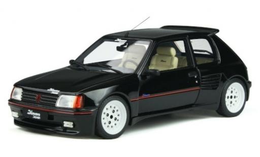 Modellautos Peugeot 205 1/18 Ottomobile Dimma Design schwarz/Dekor 1989 Peugeot 205 1/18 Ottomobile Dimma Design schwarz/Dekor 1989 modellautos