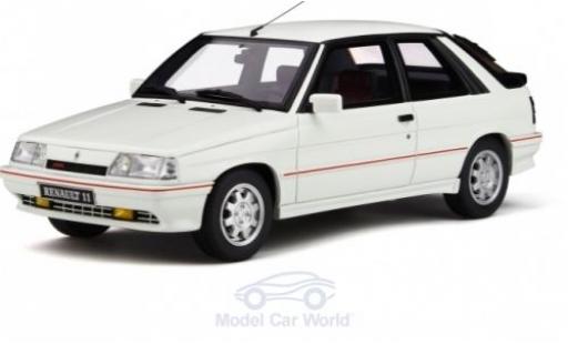 Renault 11 1/18 Ottomobile Turbo (Phase 2) weiss 1987 modellautos