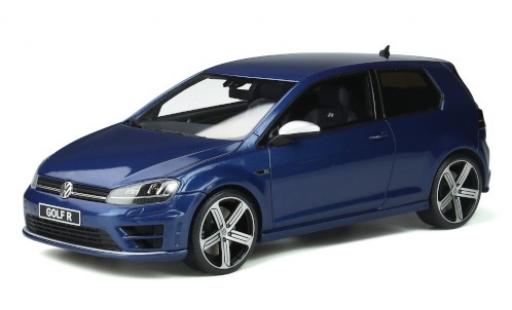 Modellautos Volkswagen Golf 1/18 Ottomobile VII R mettalic blau 2014 Volkswagen Golf 1/18 Ottomobile VII R mettalic blau 2014 modellautos