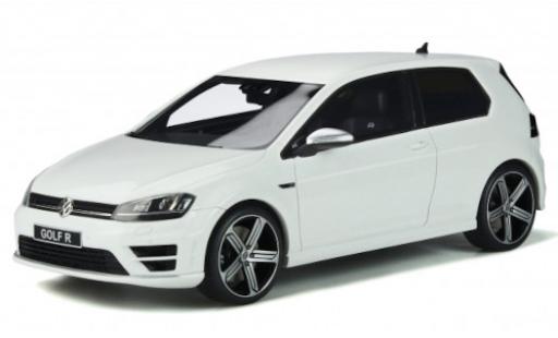 Modellautos Volkswagen Golf 1/18 Ottomobile VII R weiss 2014 Volkswagen Golf 1/18 Ottomobile VII R weiss 2014 modellautos