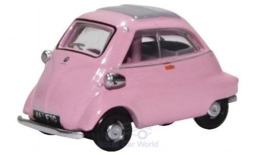 Bmw Isetta 1/76 Oxford rosa modellautos