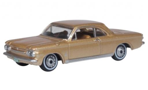 Modellautos Chevrolet Corvair 1/87 Oxford Coupe mettalic beige 1963 Chevrolet Corvair 1/87 Oxford Coupe mettalic beige 1963 modellautos
