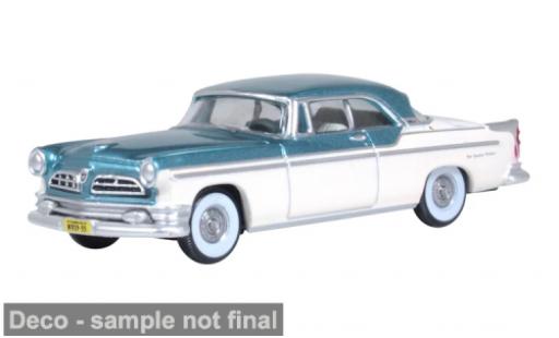 Modellautos Chrysler New Yorker 1/87 Oxford Deluxe Coupe St.Regis weiss/türkis 1955 1:87 Chrysler New Yorker 1/87 Oxford Deluxe Coupe St.Regis weiss/türkis 1955 1:87 modellautos