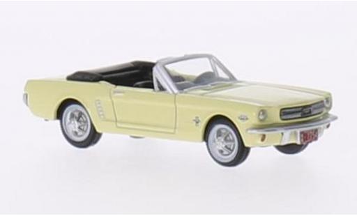 Modellautos Ford Mustang 1/87 Oxford Cabrio gelb 1965 Ford Mustang 1/87 Oxford Cabrio gelb 1965 modellautos