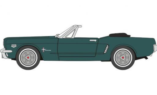 Modellautos Ford Mustang 1/87 Oxford Cabrio grün 1965 Ford Mustang 1/87 Oxford Cabrio grün 1965 modellautos