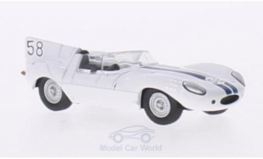 Jaguar D-Type 1/76 Oxford RHD No.58 Lime Rock Park 1957 W.Hansgen modellautos
