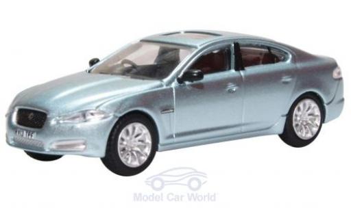 Jaguar XF 1/76 Oxford mettalic blau modellautos