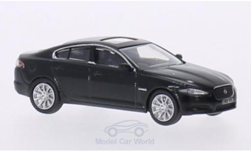 Jaguar XF 1/76 Oxford mettalic schwarz RHD modellautos