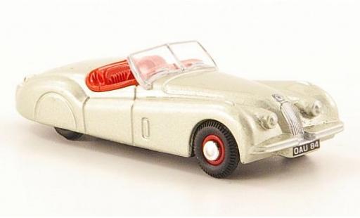 Jaguar XK 1/76 Oxford 120 mettalic beige modellautos