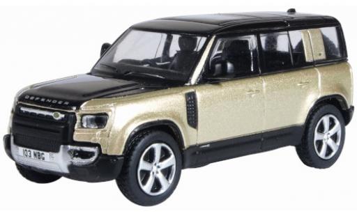 Modellautos Land Rover Defender 1/76 Oxford 110X (L663) mettalic braun/schwarz RHD 2020 Land Rover Defender 1/76 Oxford 110X (L663) mettalic braun/schwarz RHD 2020 modellautos