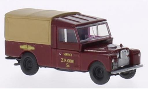 Modellautos Land Rover Series 1 1/76 Oxford 109 Canvas RHD British Rail Land Rover Series 1 1/76 Oxford 109 Canvas RHD British Rail modellautos