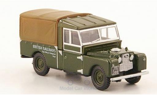 Modellautos Land Rover Series 1 1/76 Oxford 109 oliv/braun British Railways Land Rover Series 1 1/76 Oxford 109 oliv/braun British Railways modellautos