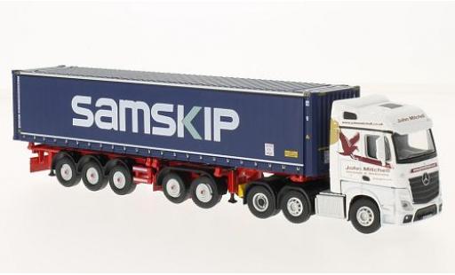Modellautos Mercedes Actros 1/76 Oxford SSC D-TEC RHD John Mitc/Samskip Mercedes Actros 1/76 Oxford SSC D-TEC RHD John Mitc/Samskip modellautos
