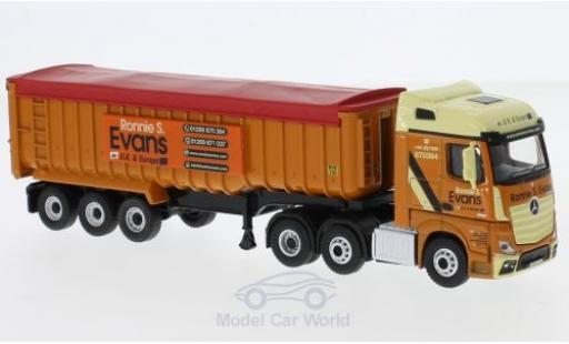 Modellautos Mercedes Actros 1/76 Oxford SSC RHD Ronnie Evans Muldenkipper Mercedes Actros 1/76 Oxford SSC RHD Ronnie Evans Muldenkipper modellautos