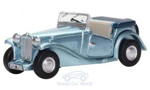 MG TC 1/76 Oxford mettalic blau RHD modellautos