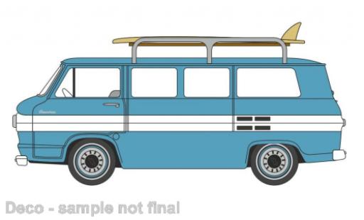 Modellautos Chevrolet Corvair 1/87 Oxford Greenbrier Passenger Wagon turquoise 1961 Chevrolet Corvair 1/87 Oxford Greenbrier Passenger Wagon turquoise 1961 modellautos