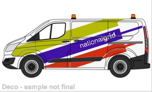 Modellautos Ford Transit 1/76 Oxford Douane doré National Grid Ford Transit 1/76 Oxford Douane doré National Grid modellautos