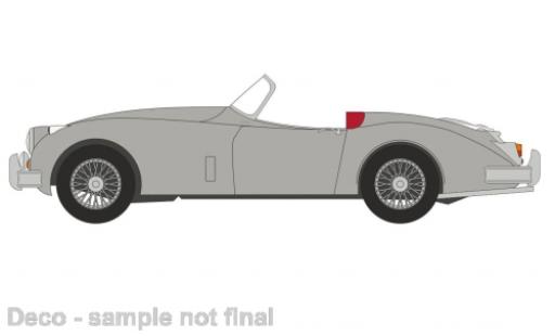 Jaguar XK 1/43 Oxford 150 Roadster gris clair RHD modellautos