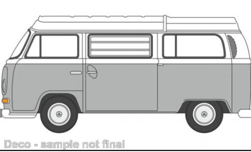 Modellautos Volkswagen T2 1/76 Oxford Camper grau/weiss Volkswagen T2 1/76 Oxford Camper grau/weiss modellautos
