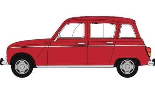 Renault 4 1/76 Oxford rot modellautos