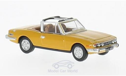 Modellautos Triumph Stag 1/76 Oxford gelb RHD Triumph Stag 1/76 Oxford gelb RHD modellautos