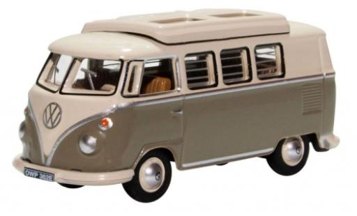 Modellautos Volkswagen T1 1/76 Oxford Camper grau/weiss Volkswagen T1 1/76 Oxford Camper grau/weiss modellautos
