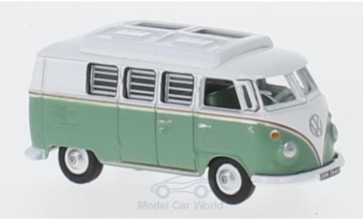 Volkswagen T1 A 1/76 Oxford Camper türkis/weiss modellautos