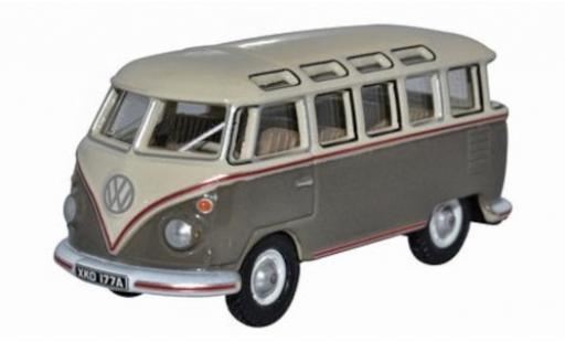 Modellautos Volkswagen T1 1/76 Oxford Samba Bus beige/grau Volkswagen T1 1/76 Oxford Samba Bus beige/grau modellautos