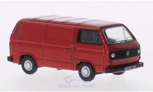 Modellautos Volkswagen T2 A 1/76 Oxford 5 Van rot Volkswagen T2 A 1/76 Oxford 5 Van rot modellautos