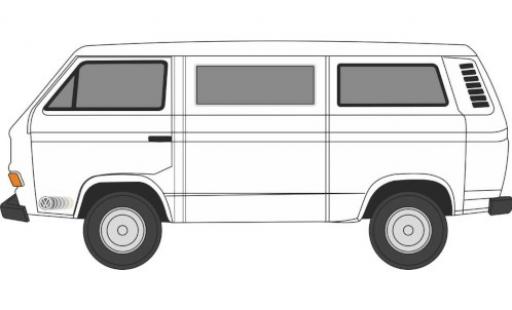 Modellautos Volkswagen T3 1/76 Oxford weiss/Dekor RHD Volkswagen T3 1/76 Oxford weiss/Dekor RHD modellautos