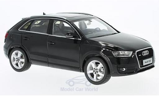 Audi Q3 1/18 Paudi schwarz 2014 modellautos