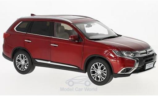 Modellautos Mitsubishi Outlander 1/18 Paudi mettalic rot 2016 Mitsubishi Outlander 1/18 Paudi mettalic rot 2016 modellautos