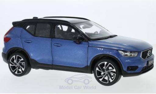 Modellautos Volvo XC 1/18 Paudi 40 mettalic blau 2018 Volvo XC 1/18 Paudi 40 mettalic blau 2018 modellautos