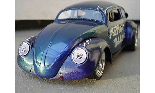 Volkswagen Kafer Drag Run 1/18 Solido cox 58 purple bullet modellautos