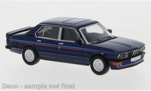 Bmw M535 1/87 PCX87 i (E12) mettalic blau 1980 modellautos
