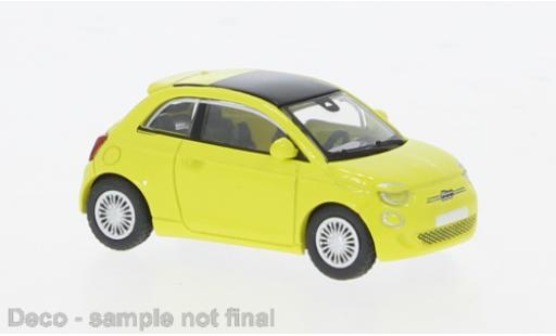 Modellautos Fiat 500 1/87 PCX87 e gelb 2022 1:87 Fiat 500 1/87 PCX87 e gelb 2022 1:87 modellautos